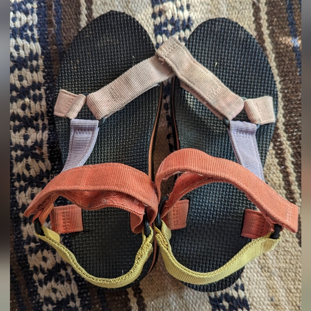 Multi-Colored Chaco-Like Sandals
